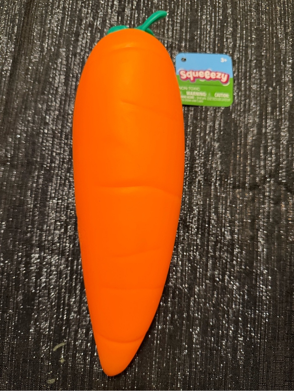 Squeeezy Carrot Squishy